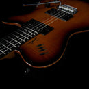Godin LGXT 3 Voice Electric Guitar ~ Cognac Burst Flame