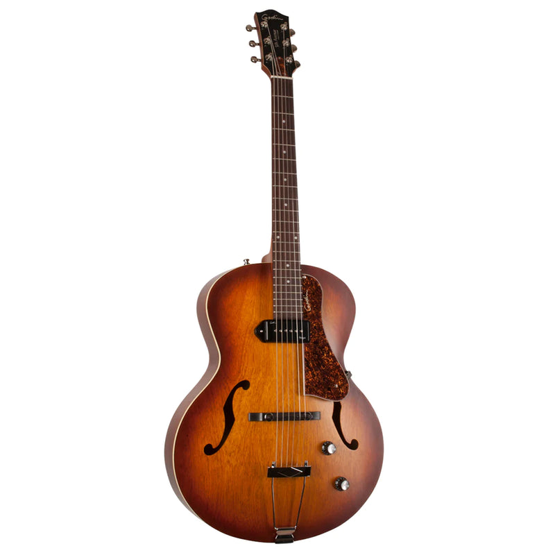 Godin 5th Avenue P90 Semi-Acoustic Guitar ~ Cognac Burst Kingpin