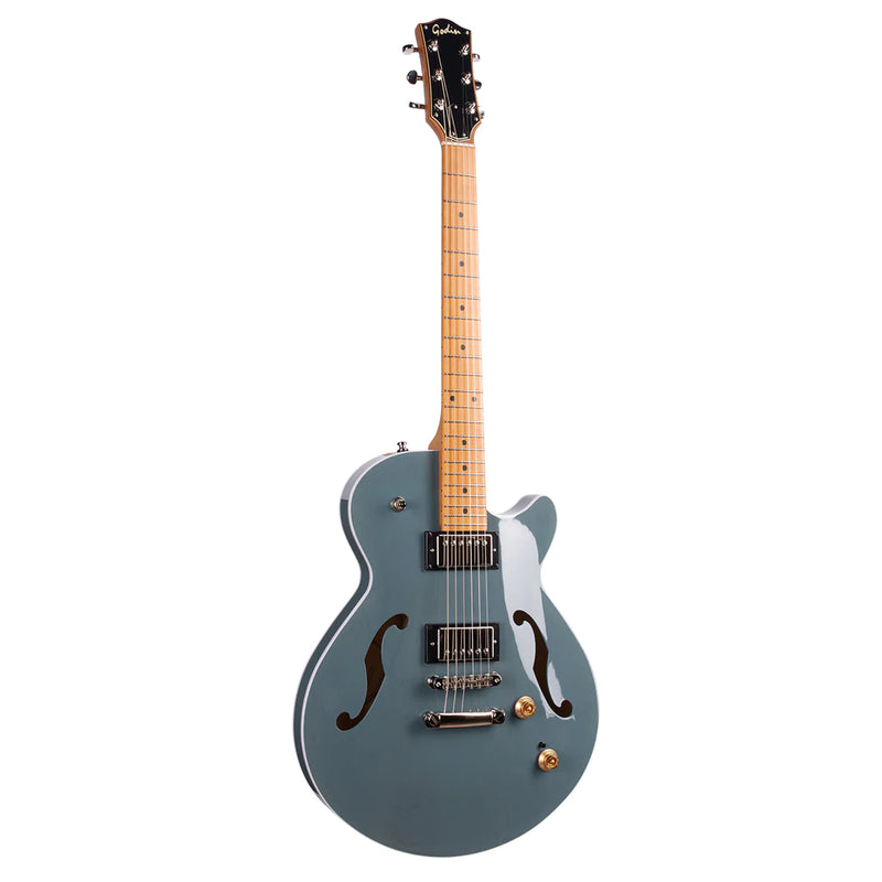 Godin Montreal Premiere Pro Semi-Acoustic Guitar ~ Aztek Blue