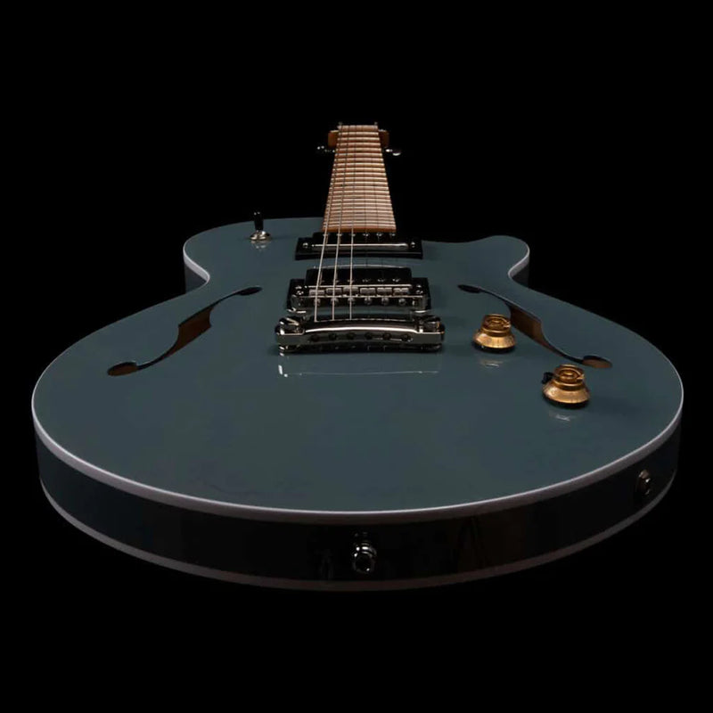 Godin Montreal Premiere Pro Semi-Acoustic Guitar ~ Aztek Blue