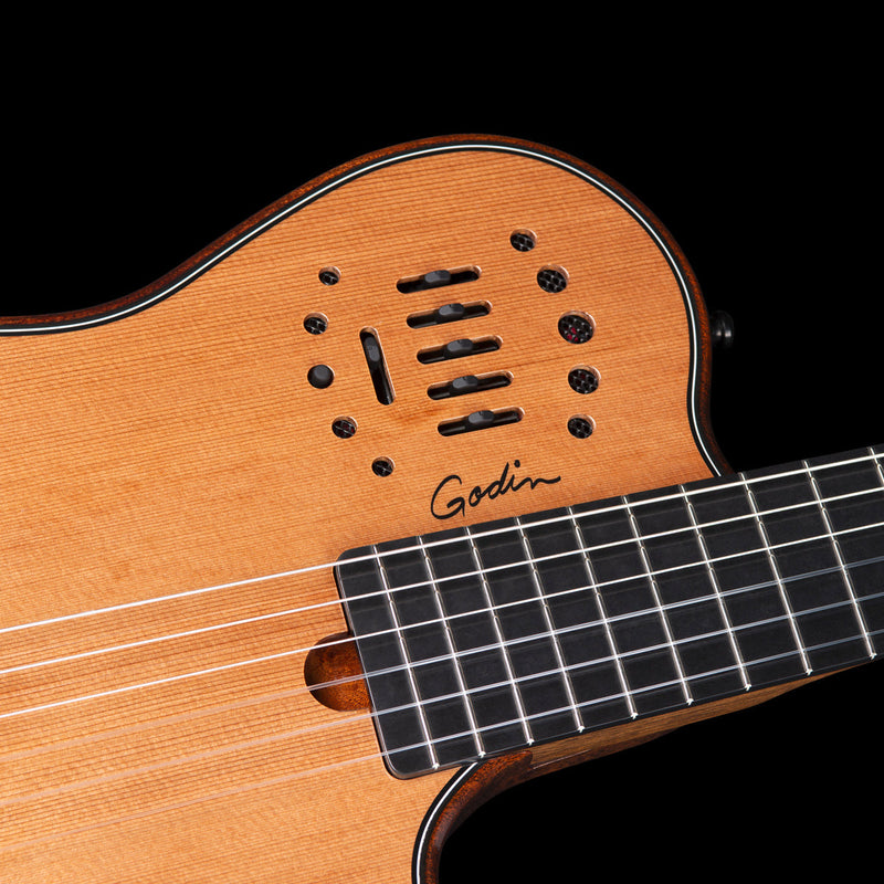 Godin Multiac Mundial Grand Concert Mahogany Deluxe Electric Guitar