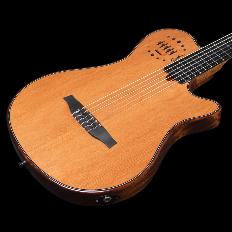 Godin Multiac Mundial Grand Concert Mahogany Deluxe Electric Guitar