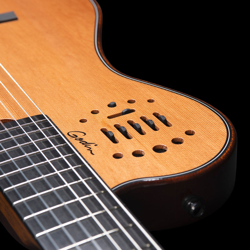 Godin Multiac Mundial Grand Concert Mahogany Deluxe Electric Guitar