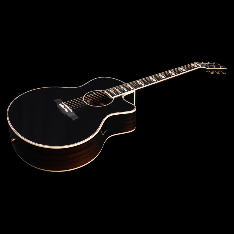 Black Godin Connaisseur Mini Jumbo Electro-Acoustic Guitar