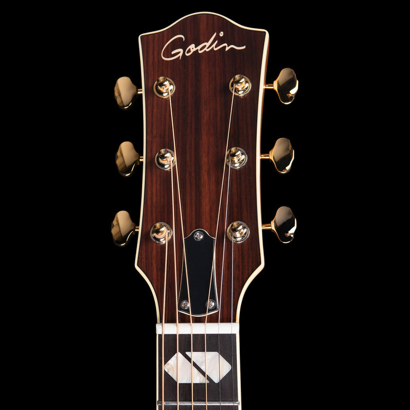 Satina Grey Godin Connaisseur Mini Jumbo Electro-Acoustic Guitar