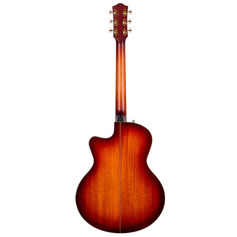 Sunsetburst Godin Connaisseur Mahogany Mini Jumbo Electro-Acoustic Guitar