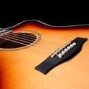 Sunsetburst Godin Connaisseur Mahogany Mini Jumbo Electro-Acoustic Guitar