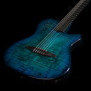 Ocean Burst Godin Mutliac Mundial Deluxe Limited Electric Guitar