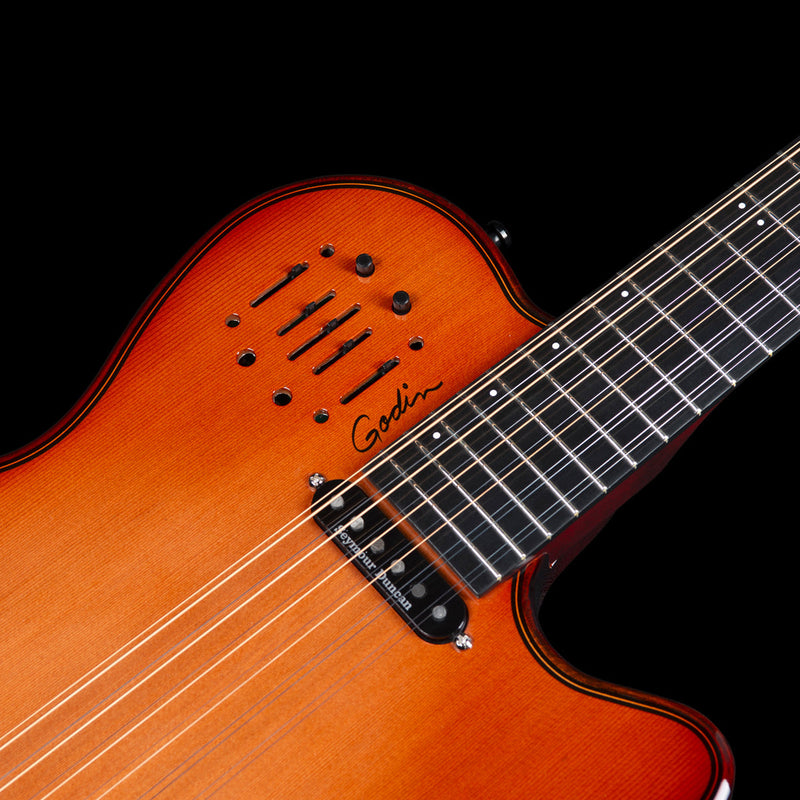 Natural Godin A12 Ultra Deluxe 12-String Electric Guitar