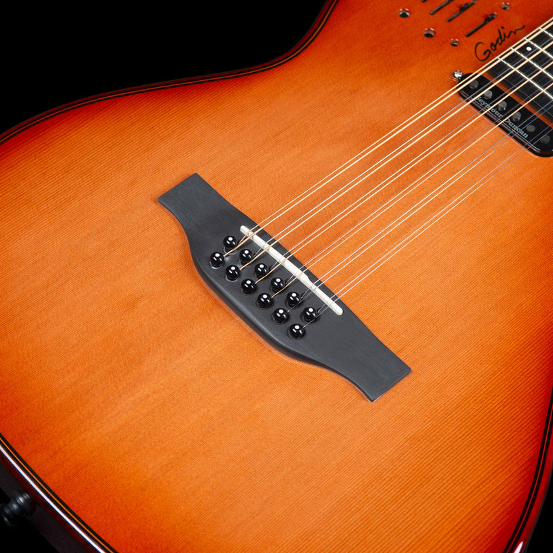 Natural Godin A12 Ultra Deluxe 12-String Electric Guitar