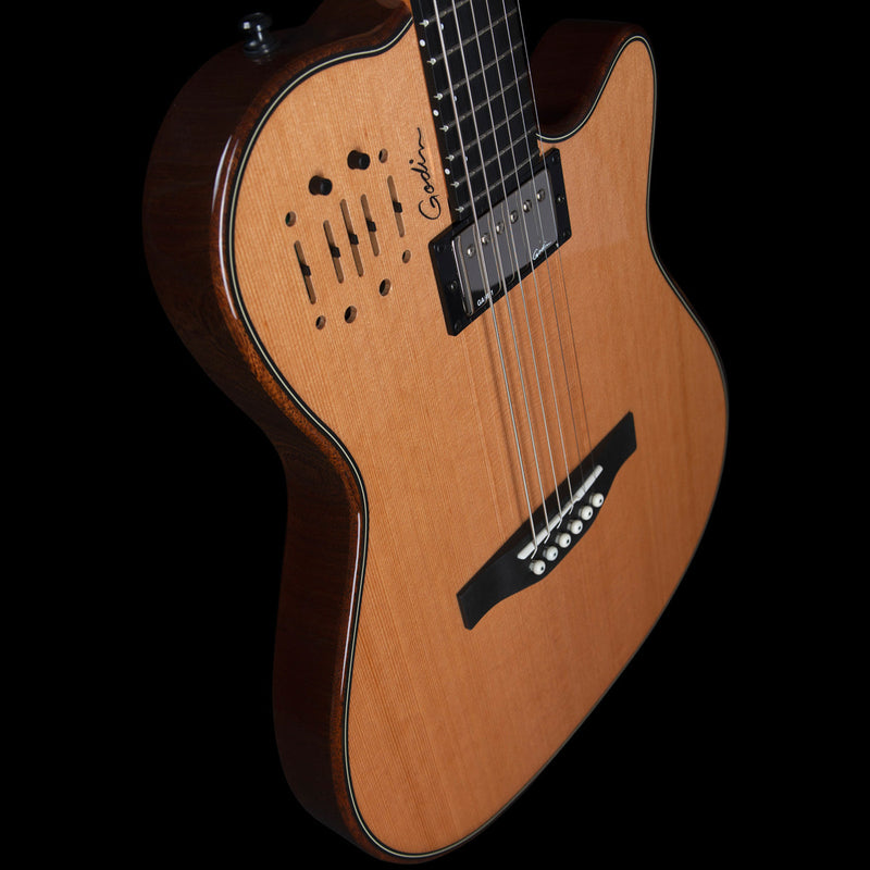 Natural Godin A6 Ultra Deluxe Electric Guitar