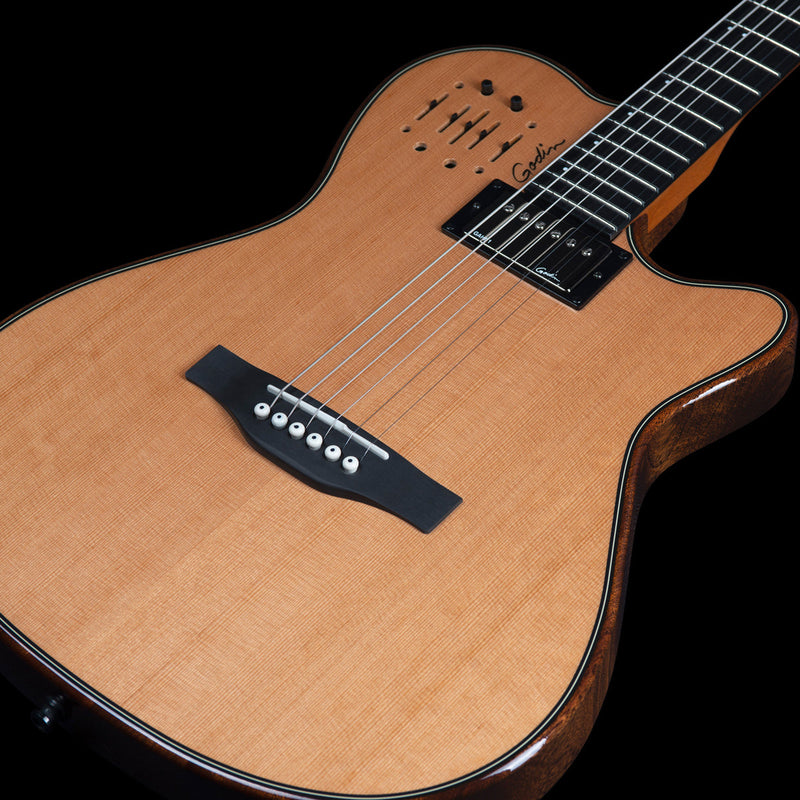 Natural Godin A6 Ultra Deluxe Electric Guitar