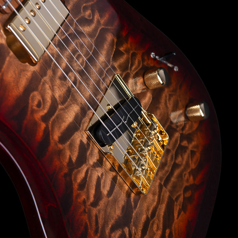 Whiskeyburst Godin Artisan TC Electric Guitar