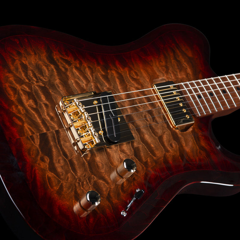 Whiskeyburst Godin Artisan TC Electric Guitar