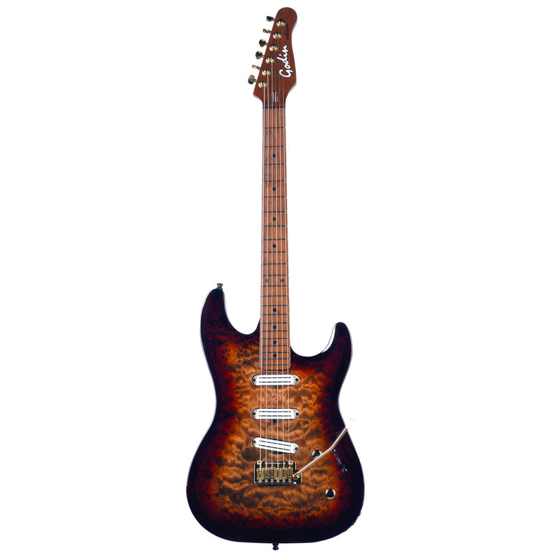 Whiskeyburst Godin Artisan ST-III Electric Guitar