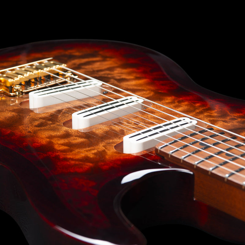 Whiskeyburst Godin Artisan ST-III Electric Guitar