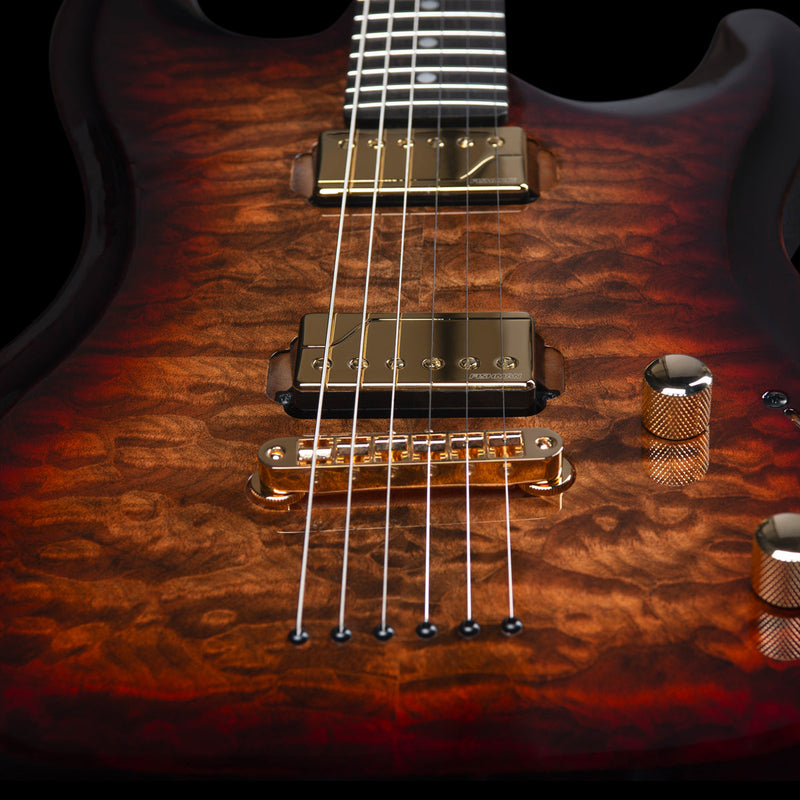 Whiskeyburst Godin Artisan ST-II Electric Guitar 