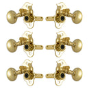 Grover STA-TITE Machineheads ~ 3+3 ~ Horizontal ~ Gold