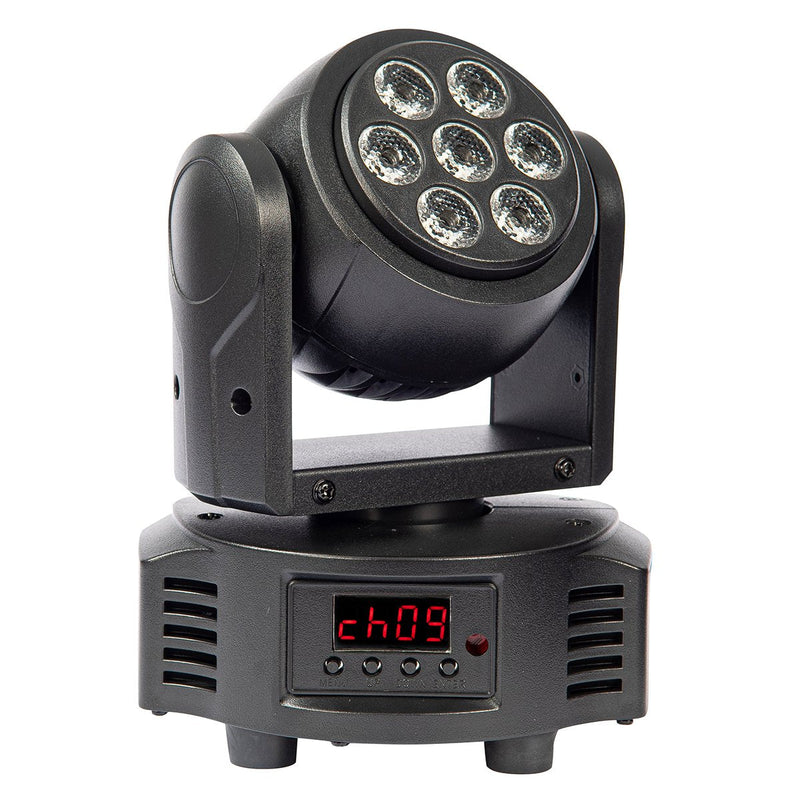 KAM Mini 7pc Moving Head Light