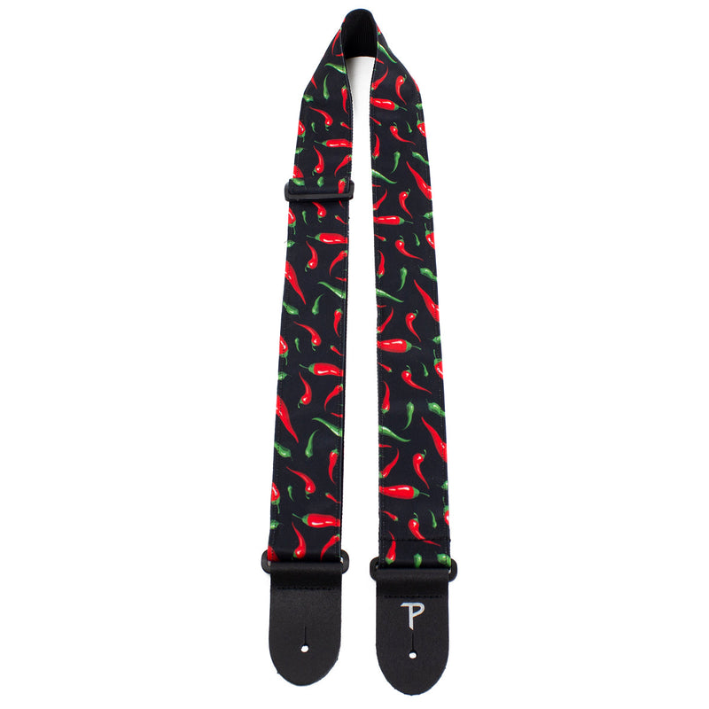 Perri's 2" Fabric Guitar Strap ~ Red Peppers