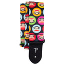 Perri's Polyester Guitar Strap ~ Paul Frank ~ Multi-Colour Mini Dots Julius