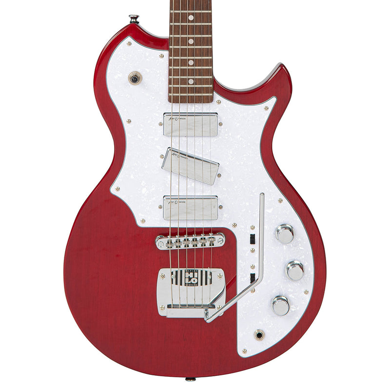 Rapier Deluxe Electric Guitar ~ Thru Red