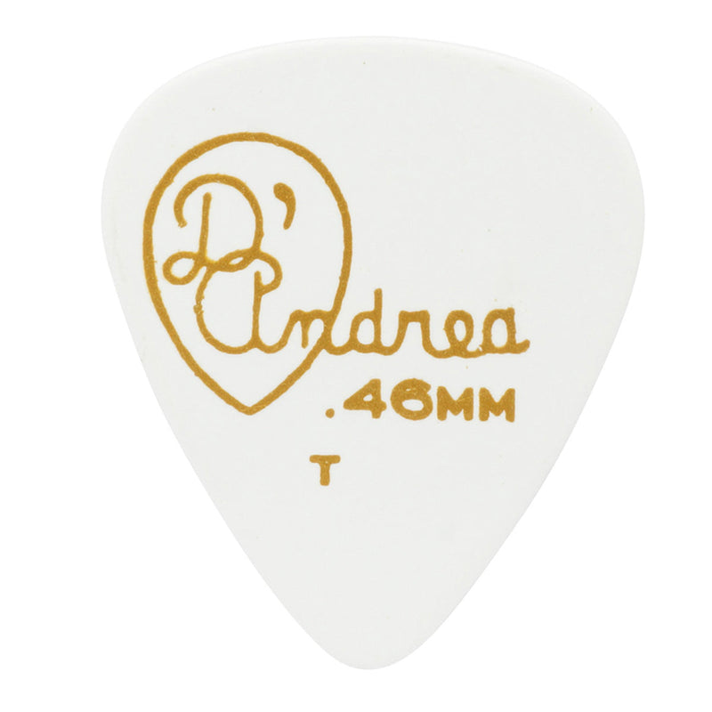 D'Andrea 351 Classic Celluloid Pick Tin ~ Heavy ~ 12 picks