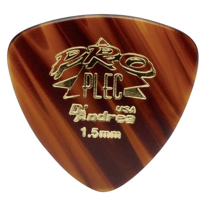 D'Andrea Pro Plecs Pick Tin ~ Large Round Triangle ~ 6 Picks