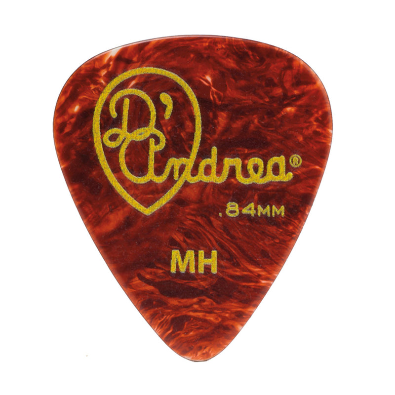 D'Andrea 351 Shell Celluloid Pick Pack ~ Medium Heavy ~ 12 picks