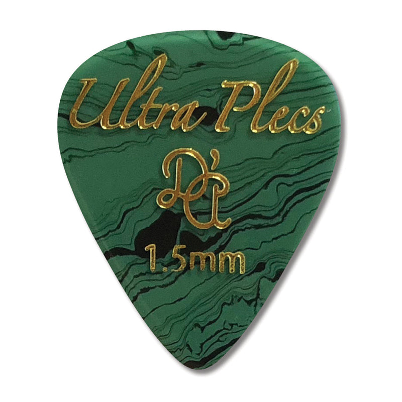 D'Andrea 351 Ultra Plec Gemstone Pick Pack ~ 1.5mm ~ 6 Picks