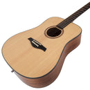 Vintage Performer Series Acoustic Folk Guitar ~ Natural Gloss
