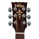 Vintage Performer Series Acoustic Orchestra OM Guitar ~ Natural Gloss