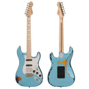 Gun Hill Blue Vintage Limited Edition 30th Anniversary V6 Electric Guitar