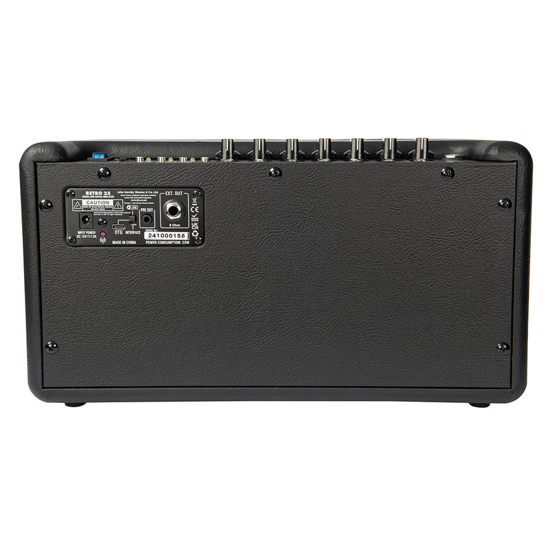 Black finish Vintage Retro 25W Guitar Amplifier with DSP