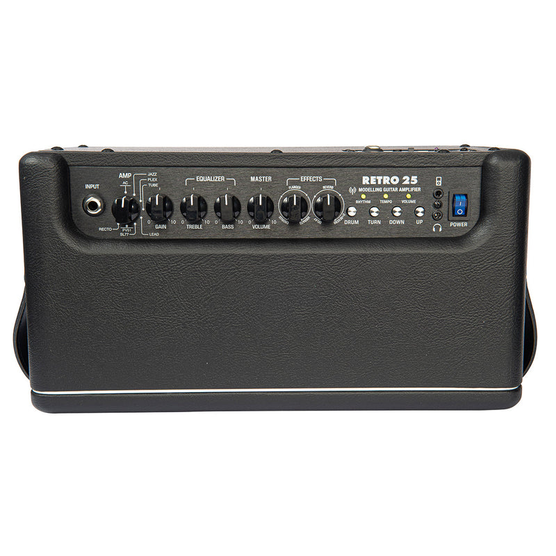 Black finish Vintage Retro 25W Guitar Amplifier with DSP