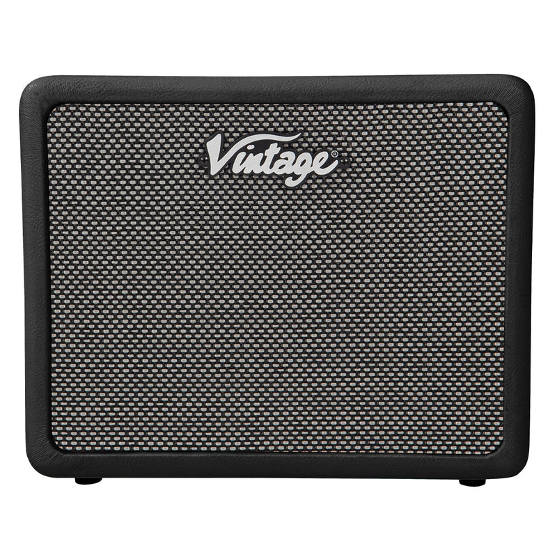Black Vintage Retro 20W Bass Combo with DSP