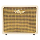 Vintage White Vintage Retro 20W Bass Combo with DSP