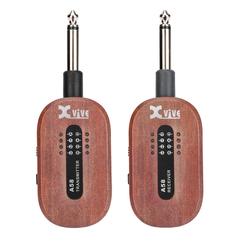 Xvive A58 Wireless Guitar System ~ Mahogany