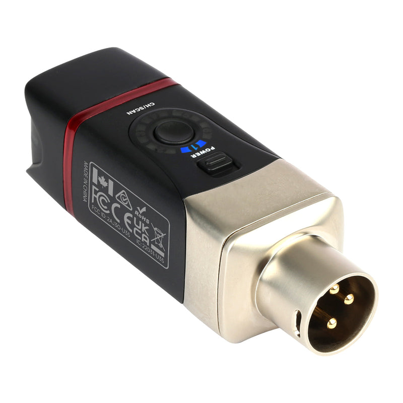 Xvive 5.8GHz Microphone Wireless System ~ Receiver Only