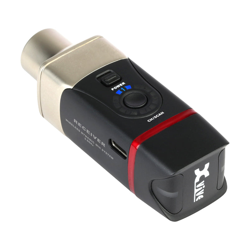 Xvive 5.8GHz Microphone Wireless System ~ Receiver Only