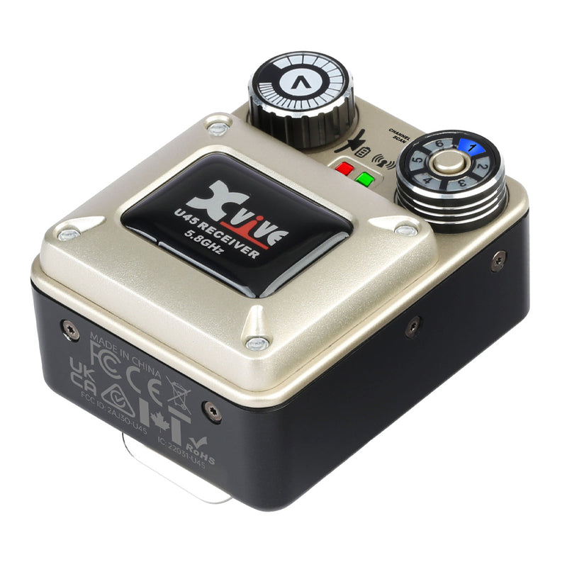 Xvive 5.8GHz Wireless In-Ear System with Four Receivers