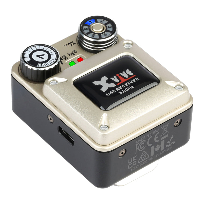 Xvive 5.8GHz Wireless In-Ear System with Four Receivers