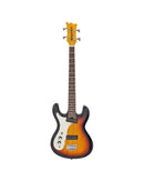 Aria Bass Guitar - DMB 206 - Left Handed - 3 Tone Sunburst
