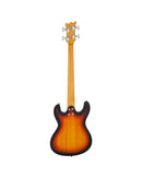 Aria Bass Guitar - DMB 206 - Left Handed - 3 Tone Sunburst