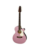 Aria Acoustic Guitar - FET R1 - Misty Rose