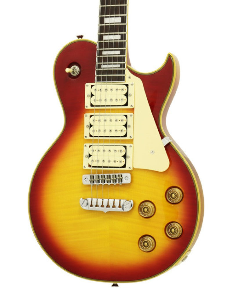 Aria Electric Guitar - PE 590AF - Aged Cherry Sunburst