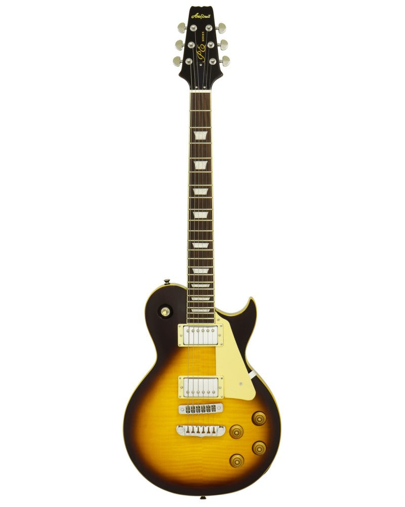 Aria Electric Guitar - PE 590STD - Aged Tobacco Sunburst