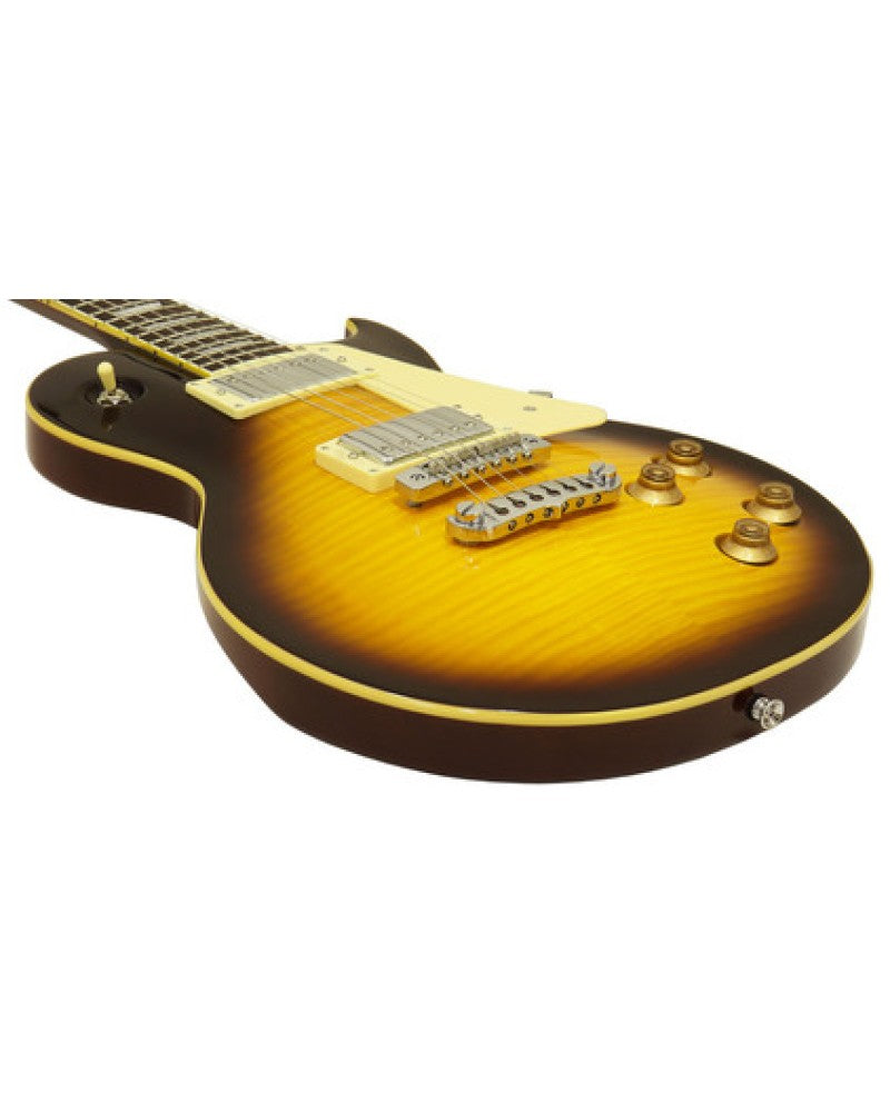 Aria Electric Guitar - PE 590STD - Aged Tobacco Sunburst