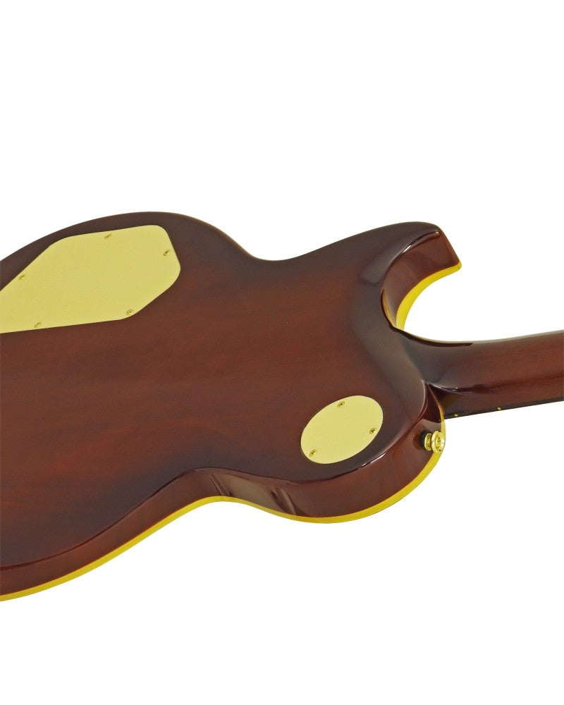 Aria Electric Guitar - PE F80 - Stained Brown