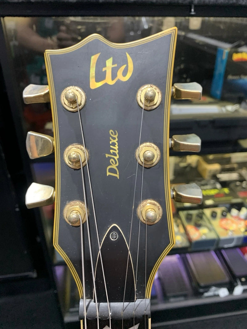ESP LTD EC1000 Vintage Black EMG's - Pro Setup
